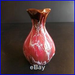 Sculpture pichet vase céramique faïence Vallauris fait main art déco France N9