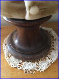 Sculpture statue en cire buste d'enfant art nouveau bust wax children