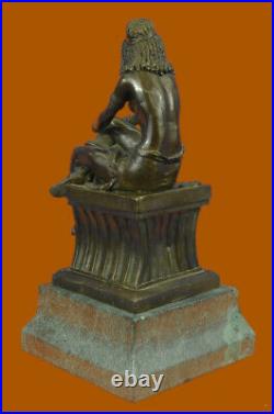 Signée Chiparus Égyptienne Reine Bronze Art Déco Nouveau Sculpture Statue Deal