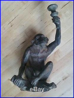Singe à la torche Sculpture Bronze Pierre Chenet XXE Monkey