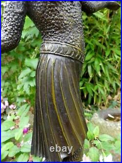 Statue Bronze Femme style Art Nouveau Danseuse Russe Demetre Chiparus 53cm