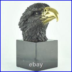 Statue Sculpture Aigle Oiseau Animalier Style Art Deco Style Art Nouveau Bronze