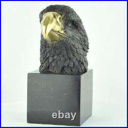 Statue Sculpture Aigle Oiseau Animalier Style Art Deco Style Art Nouveau Bronze