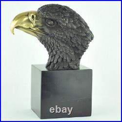 Statue Sculpture Aigle Oiseau Animalier Style Art Deco Style Art Nouveau Bronze