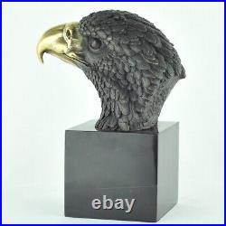 Statue Sculpture Aigle Oiseau Animalier Style Art Deco Style Art Nouveau Bronze