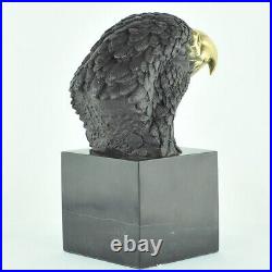 Statue Sculpture Aigle Oiseau Animalier Style Art Deco Style Art Nouveau Bronze