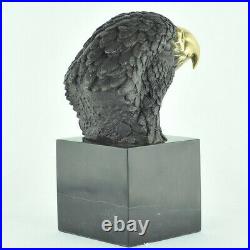 Statue Sculpture Aigle Oiseau Animalier Style Art Deco Style Art Nouveau Bronze