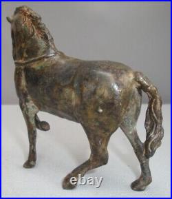 Statue Sculpture Cheval Animalier Style Art Deco Style Art Nouveau Bronze massif