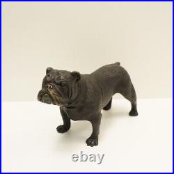 Statue Sculpture Chien Bouledogue Animalier Style Art Deco Style Art Nouveau Bro