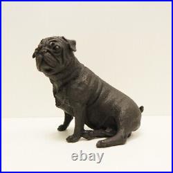 Statue Sculpture Chien Bouledogue Animalier Style Art Deco Style Art Nouveau Bro