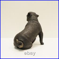 Statue Sculpture Chien Bouledogue Animalier Style Art Deco Style Art Nouveau Bro