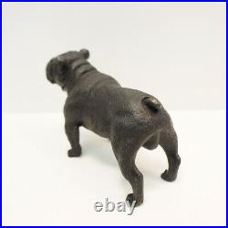 Statue Sculpture Chien Bouledogue Animalier Style Art Deco Style Art Nouveau Bro