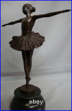 Statue Sculpture Danseuse Classique Opera Style Art Deco Style Art Nouveau Bronz