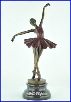 Statue Sculpture Danseuse Classique Opera Style Art Deco Style Art Nouveau Bronz