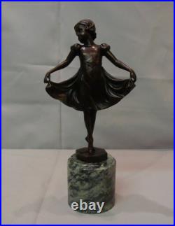 Statue Sculpture Danseuse Classique Opera Style Art Deco Style Art Nouveau Bronz