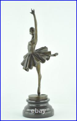 Statue Sculpture Danseuse Classique Opera Style Art Deco Style Art Nouveau Bronz