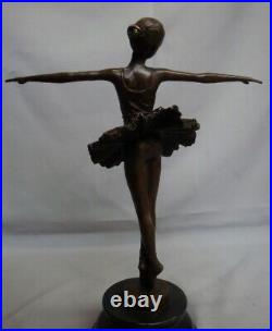 Statue Sculpture Danseuse Classique Opera Style Art Deco Style Art Nouveau Bronz