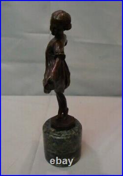 Statue Sculpture Danseuse Classique Opera Style Art Deco Style Art Nouveau Bronz