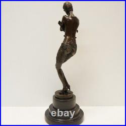 Statue Sculpture Danseuse Classique Opera Style Art Deco Style Art Nouveau Bronz