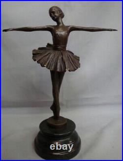 Statue Sculpture Danseuse Classique Opera Style Art Deco Style Art Nouveau Bronz