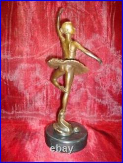 Statue Sculpture Danseuse Classique Opera Style Art Deco Style Art Nouveau Bronz