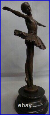 Statue Sculpture Danseuse Classique Opera Style Art Deco Style Art Nouveau Bronz