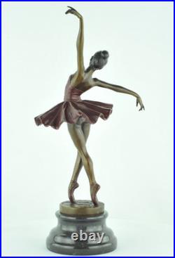 Statue Sculpture Danseuse Classique Opera Style Art Deco Style Art Nouveau Bronz