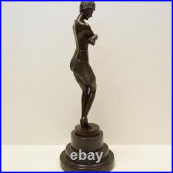 Statue Sculpture Danseuse Classique Opera Style Art Deco Style Art Nouveau Bronz