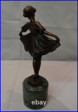 Statue Sculpture Danseuse Classique Opera Style Art Deco Style Art Nouveau Bronz