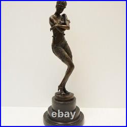 Statue Sculpture Danseuse Classique Opera Style Art Deco Style Art Nouveau Bronz