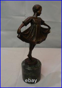 Statue Sculpture Danseuse Classique Opera Style Art Deco Style Art Nouveau Bronz