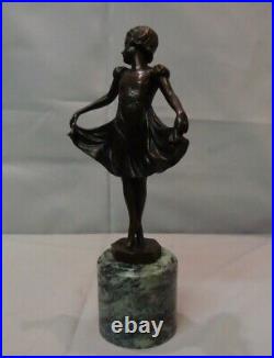 Statue Sculpture Danseuse Classique Opera Style Art Deco Style Art Nouveau Bronz