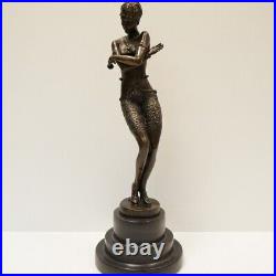 Statue Sculpture Danseuse Classique Opera Style Art Deco Style Art Nouveau Bronz