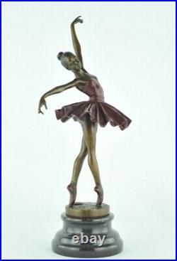 Statue Sculpture Danseuse Classique Opera Style Art Deco Style Art Nouveau Bronz