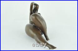 Statue Sculpture Danseuse Sexy Pin-up Style Art Deco Style Art Nouveau Bronze ma