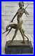 Statue-Sculpture-Diane-Chasseresse-Art-Deco-Style-Nouveau-Nu-Bronze-Lost-Cire-01-iy