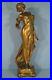 Statue-Sculpture-En-Regule-Femme-Fleur-Style-Art-Nouveau-Signee-De-Ranieri-01-td