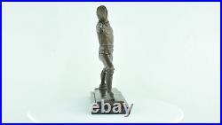 Statue Sculpture Escrime epee Style Art Deco Style Art Nouveau Bronze massif Sig