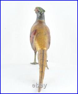 Statue Sculpture Faisan Oiseau Animalier Chasse Style Art Deco Style Art Nouveau