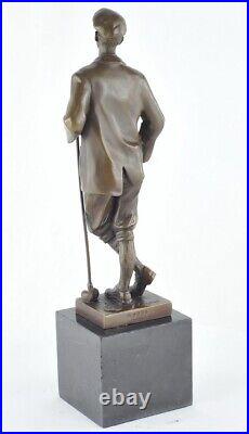 Statue Sculpture Golfeur Golf Style Art Deco Style Art Nouveau Bronze massif Sig