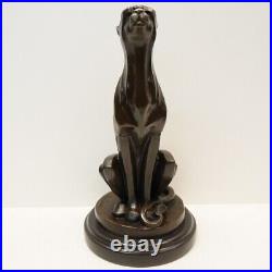 Statue Sculpture Guepard Animalier Style Art Deco Style Art Nouveau Bronze massi