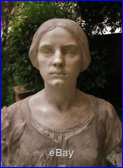 Statue Sculpture Marianne épreuve d'artiste unique par Alfred Finot (1876-1947)