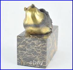 Statue Sculpture Panda Animalier Style Art Deco Style Art Nouveau Bronze massif