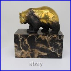 Statue Sculpture Panda Animalier Style Art Deco Style Art Nouveau Bronze massif