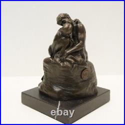 Statue Sculpture Romeo et Juliette Sexy Style Art Deco Style Art Nouveau Bronze