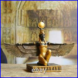 Statue statuette Antique mythologie dieux egypte deesse isis hauteur 20 cm