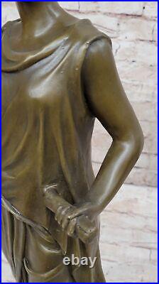Style Art Nouveau Bronze Chair Buste Sculpture Figurine De Reine Princesse Signé
