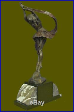 Style Art Nouveau Delor Nu Femme Soldé Statue Bronze Figurine Sculpture