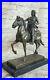 Style-Art-Nouveau-Guerrier-Equitation-Cheval-Militaire-Trophee-Bronze-Sculpture-01-dqpc