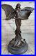 Style-Art-Nouveau-Papillon-Ange-Erotique-Chair-Statue-Bronze-Figurine-Sculpture-01-dl